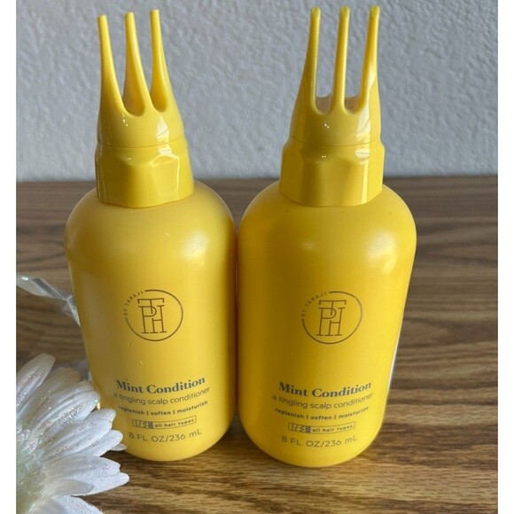 2 x TPH by Taraji Mint Condition Tingling Scalp Conditioner 8 fl oz - Picture 2 of 2